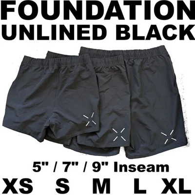 NWOT TEN THOUSAND BLACK FOUNDATION ORIGINAL VERSION NO LINER Shorts Men's - Image 1 of 2