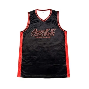 Camiseta deportiva de baloncesto promocional Coca Cola Zero Sugar GRANDE número 0 - Imagen 1 de 4