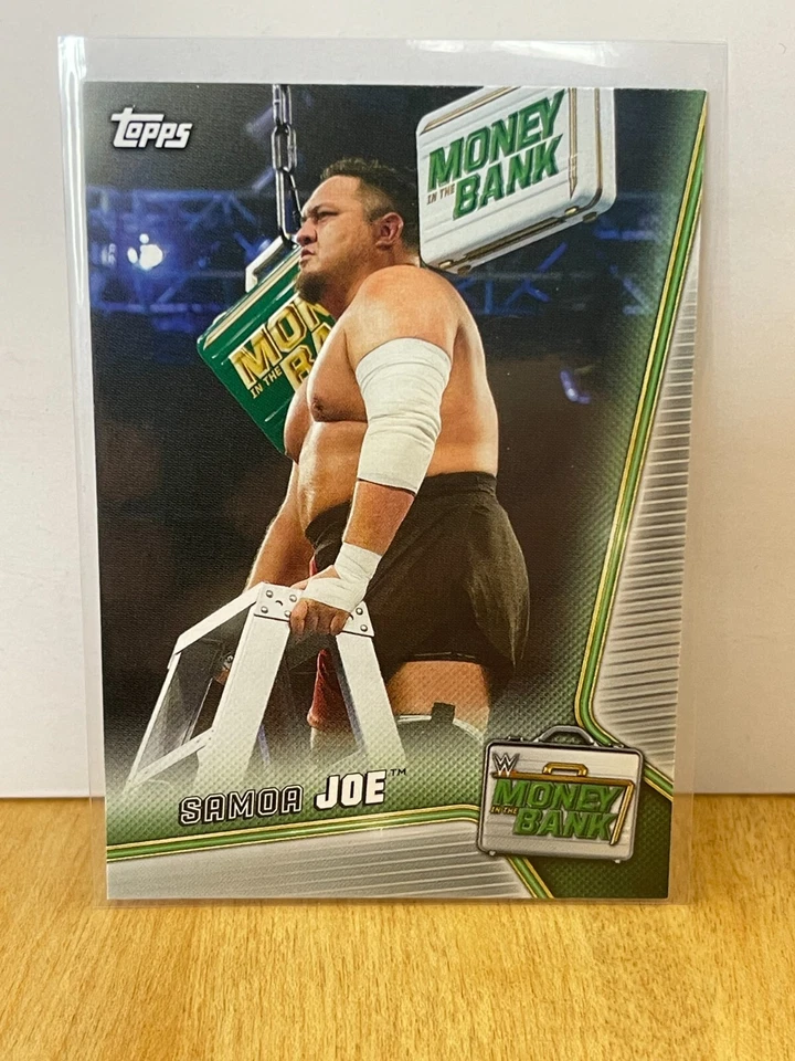 2019 Topps WWE Money in the Bank Base #74 Samoa Joe - Image 1 of 2