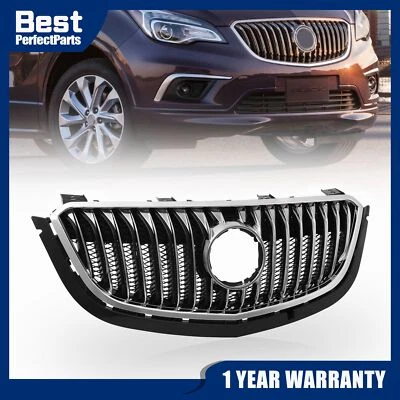 Fits 2016-2018 Buick Envision Front Bumper Upper Grille w/Chrome 1KPGM1211097 Foto 1 de 4