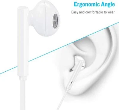 Type C USB-C Headphones Earphones with Mic For Samsung Galaxy S22 S23 Plus Ultra - Image 1 of 3