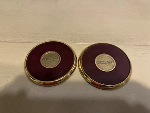VINTAGE B. F. GOODRICH PAPERWEIGHT/COASTER - 3 3/4" IN DIAMETER - SET OF 2 - Picture 1 of 4