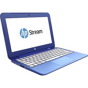 HP Stream 11-D060SA 11.6" Intel Celeron N2840 32GB 2GB HD NO OS Blue Laptop D2
