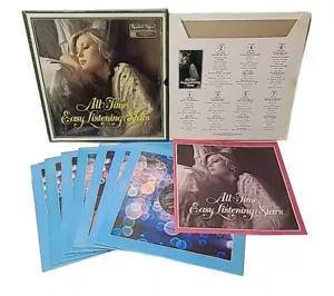All-Time Easy Listening Stars 7xLP Vinyl Box Set 1986 Book Shrink EXCELLENT - Picture 1 of 3