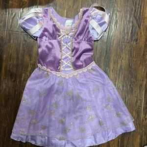 Disney Store Rapunzel Dress Size 7/8 Dressup Princess Costume - Picture 1 of 4