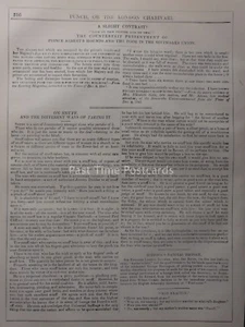 c1841 ON SNUFF AND THE DIFFERENT WAYS OF TAKING IT Satirical News & Cartoon - Picture 1 of 2