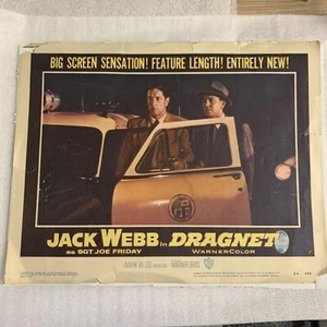 Dragnet Filmplakat 1954 11x14 Original in gutem Zustand - Bild 1 von 23