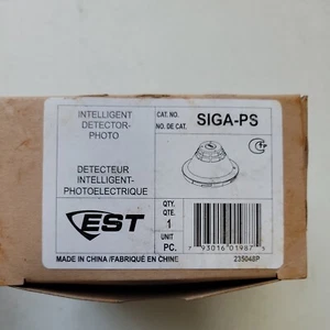 NUEVO EDWARDS EST SIGA-PS Detector de Humo Fotoeléctrico ¡NUEVO EN CAJA! NO DE LA INDIA - Imagen 1 de 7