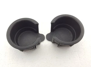 2 x RANGE ROVER SPORT L320 (2005 - 2009) Cup Holder Inserts / Trays - Genuine #3 - Picture 1 of 5