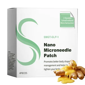 1-5pcs Nano Microneedle Body Care Patch For Weight Loss & Young Skin Texture - Picture 1 of 17