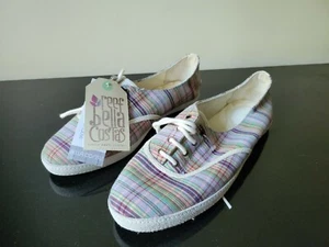 New with Tags Reef Bella Costas Ocean Mist Womens Plaid Shoes 11 M - Picture 1 of 4