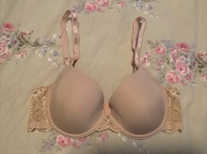 Wacoal French Garden Contour Underwire T Shirt Beige Bra 34B Style# 85340 NWOT - Picture 1 of 5