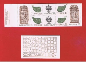 Sweden #850a MNH OG bklt. of 8 Art Free S/H - Picture 1 of 1