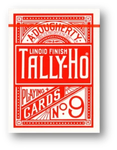 Tally-Ho Circle Back RED Poker Playing Cards Cardistry - Picture 1 of 3