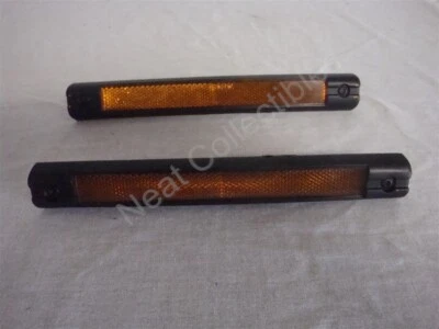 NOS 原始设备制造商别克 Regal 2 门轿跑车前侧标记反射器 琥珀色 1991 - 94 对 — 第 1/4 张图片