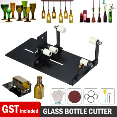 DIY Glass Bottle Cutter Kit Adjustable Sizes Round Glassbottle Cutting Tools Set - image 1 of 4