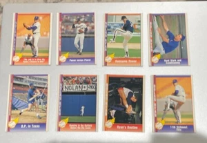 1991 Pacific Trading Cards Nolan Ryan No Hitter And Strikeout Lot Of 8 - Picture 1 of 23