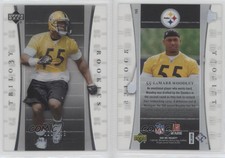 2007 Upper Deck Trilogy Rookies /399 LaMarr Woodley #160 Rookie RC