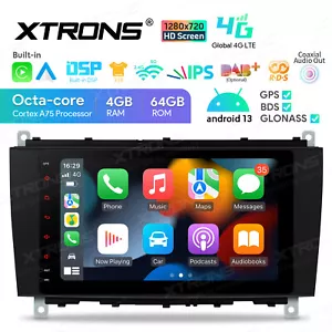 Autoradio für Mercedes C209 A209 Android Octa Core 8" IPS GPS Navi WIFI 4G+64GB - Bild 1 von 17