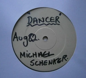 MICHAEL SCHENKER GROUP: Dancer (Chrysalis) 1982 White Label promo 12" - Picture 1 of 2
