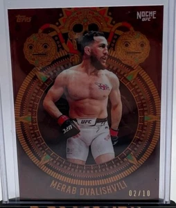 Merab Dvalishvili 2024 Topps Noche UFC 2/10 Orange #2D - Picture 1 of 2