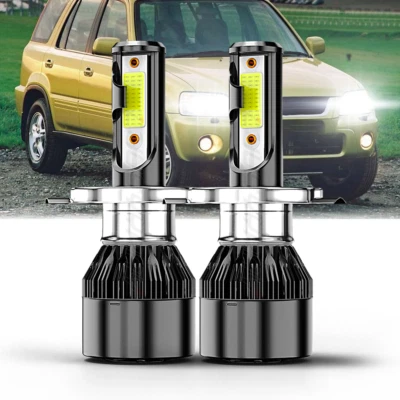 Fit Honda CR-V 1997 1998 1999 2000 2001 - 2X LED faros haz alto Foto 1 de 4