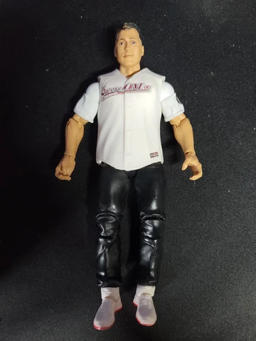 WWE. Shane McMahon 2011. Hell in a Cell. Red letter, black pants. Shane O’Mac Cover