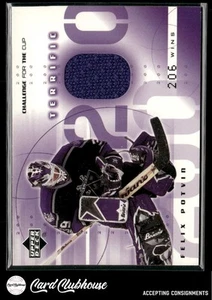 2001-02 Upper Deck Challenge for the Cup Jerseys #T-FP Felix Potvin - Picture 1 of 2