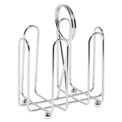 Soporte para paquete de azúcar de alambre cromado Browne Foto 1 de 2