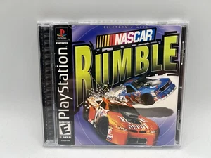 NASCAR Rumble PS1 Playstation 1 komplett CIB mit Reg Card - Bild 1 von 4