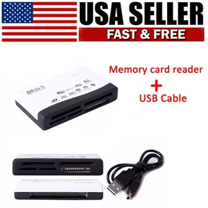 For Micro SD SD XD CF M2 and MS TF card Multifunction Memory Card Reader - Picture 1 of 6