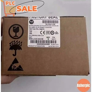 NEW Allen Bradley 2080-LC20-20AWB Micro820 20 I/O ENet/IP Controller - Picture 1 of 4
