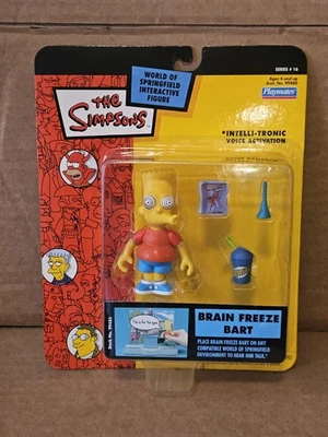 Figura "Brain Freeze Bart" The Simpson's Playmates WOS Series 16 NUEVA EN CAJA  Foto 1 de 4