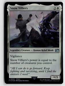 MTG Final Fantasy Snow Villiers Foil x1 NM - Picture 1 of 2