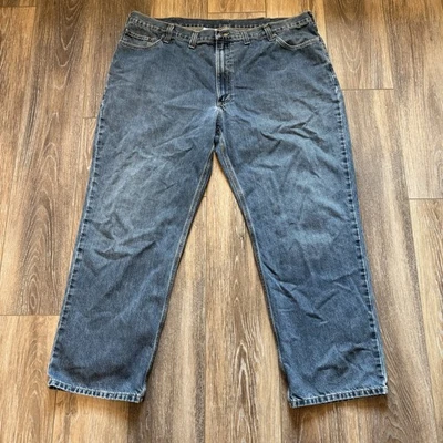 Pantalones de mezclilla para hombre Carhartt W46 X L32 Preppy calce relajado Preppy Y2K Foto 1 de 4