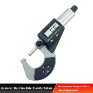 Digital Outside Micrometer High Precision Spiral Micrometer Thickness Gauge - Picture 1 of 23