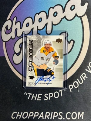 Base automática de bronce #26 Premier Steven Stamkos Premier de cubierta superior 2024-25 Foto 1 de 2