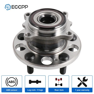 Cojinete de cubo de rueda trasero AWD de 1 pieza para Acura RL 2005-2012 Acura TL SH-AWD 2009-2013 Foto 1 de 4