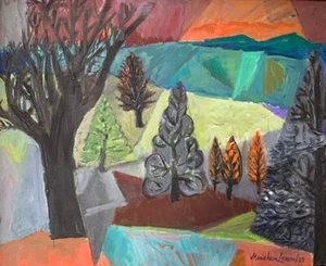 Menahem LEWIN Landschaft - Bild 1 von 2