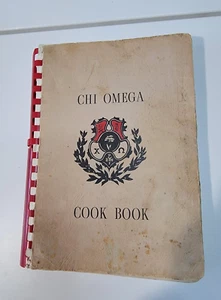 Chi Omega Cook Book Fayetteville Arkansas 1970 Recipes - Picture 1 of 11