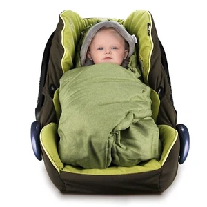 Einschlagdecke für Babyschale für Winter für Maxi Cosi und Cybex Hauck, ABC Desi - Bild 1 von 10
