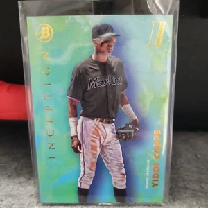 2021 Bowman Inception Aqua Foil Yiddi Cappe #9 - Picture 1 of 2