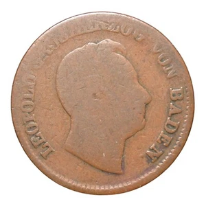 German States 1849 1 Kreuzer World Coin - Picture 1 of 2