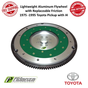 Fidanza Lightweight Aluminum Flywheel W/ Replaceable Friction For Toyota Pickup - Picture 1 of 7