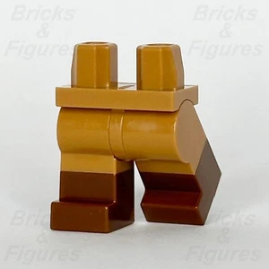 LEGO Medium Nougat Legs Minifigure Part Reddish Brown Boots 21344 970c00pb1023 - Picture 1 of 3