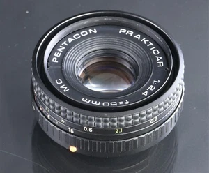 Pentacon Mc 2.4/50mm Prakticar Lens for Praktica B CE10475 - Picture 1 of 4