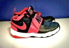 Nike Team D8 Hustle Black Pink Basketball Shoes Size 13C Youth Style 881942-002 