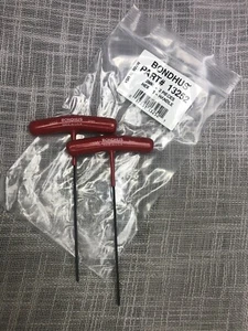 Bondhus 2mm Hex Tip T-Handle PART #15352 NEW [2pk] MADE IN THE USA 🇺🇸 - Picture 1 of 6