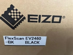 FlexScan EV2460-BK Monitor 23.8 inch Black Unopened - Picture 1 of 2