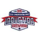 2015 National Baseball Hall Of Fame odznaka indukcyjna Biggio Johnson Martinez